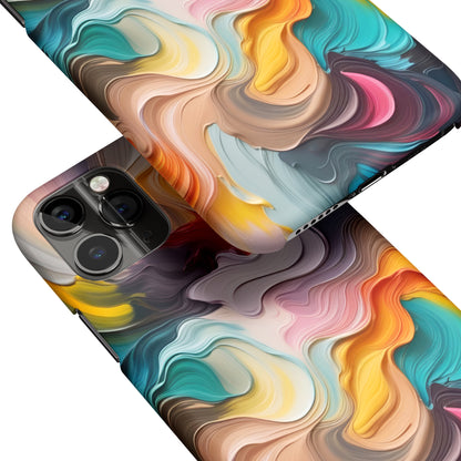 Colorful Liquid Painting iPhone Case