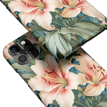 Floral Lilies iPhone Case