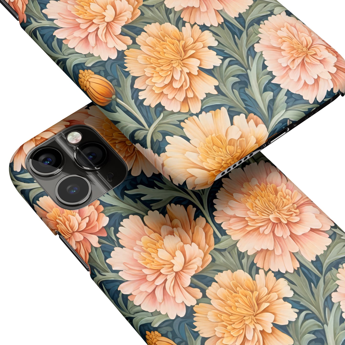 William Morris Textile Pattern iPhone Case