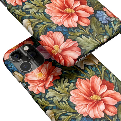 Green Floral Botanical iPhone Case