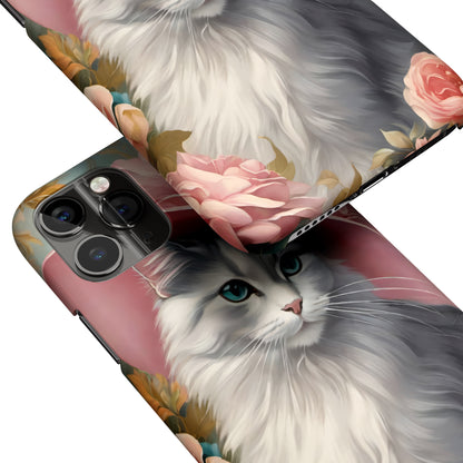 Cute Cat Portrait iPhone Case