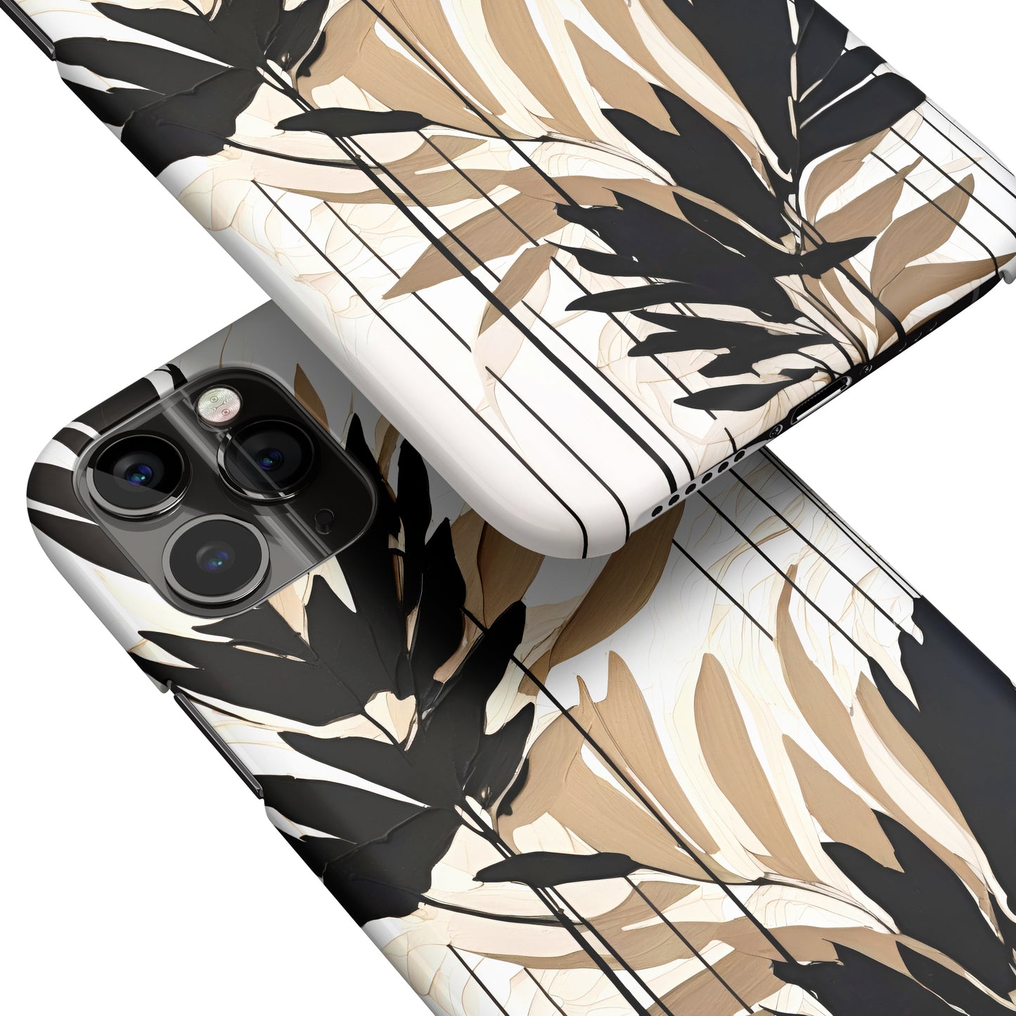 Chic Floral Pattern iPhone Case