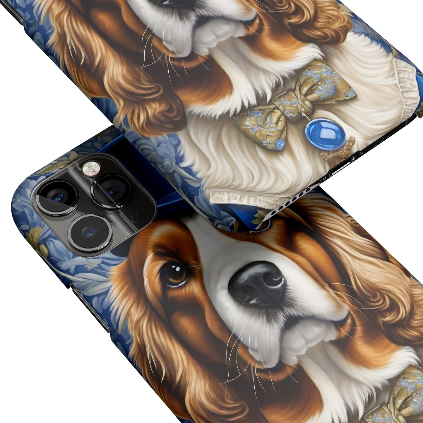 Victorian Dog Portrait iPhone Case