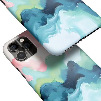 Abstract Ocean Painting iPhone Case