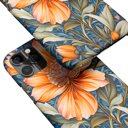 William Morris Floral Art iPhone Case