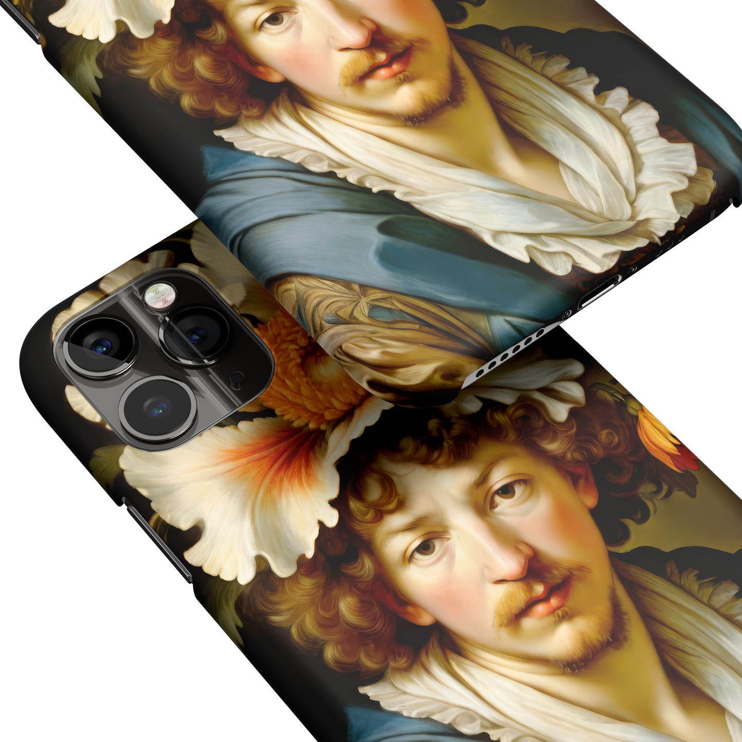 Victorian Man Portrait iPhone Case