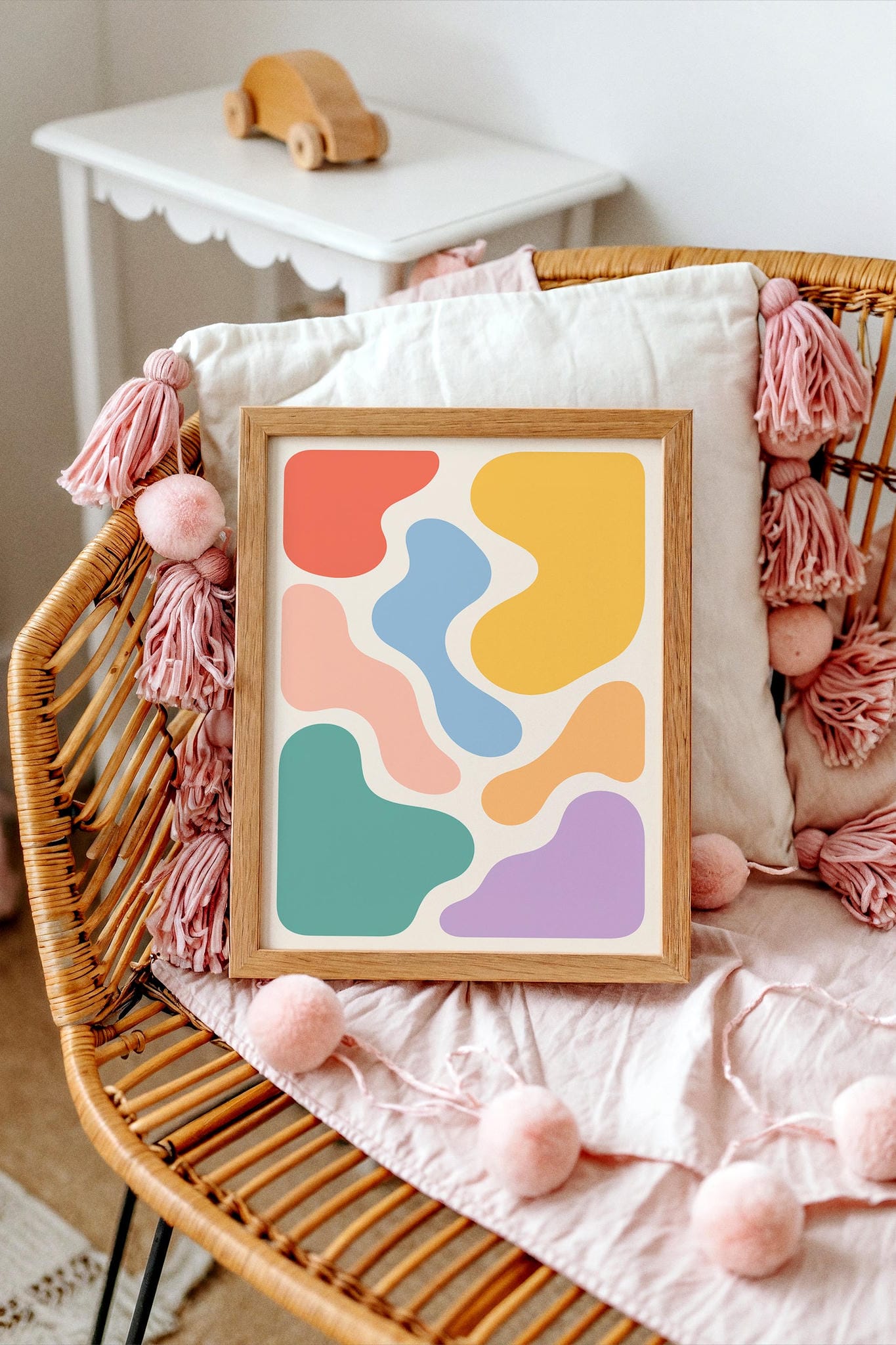 Kids Room Decor – Abstract Wall Art