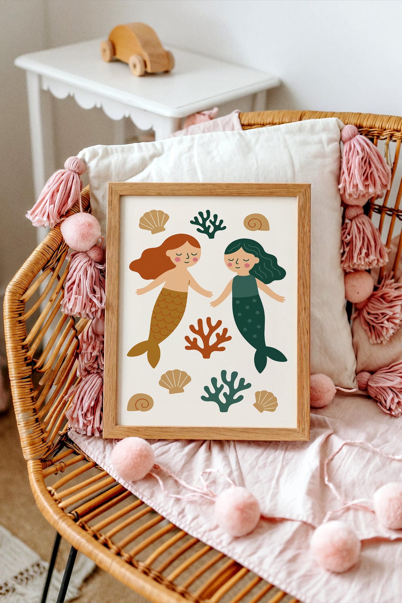 Two Little Mermaids Poster