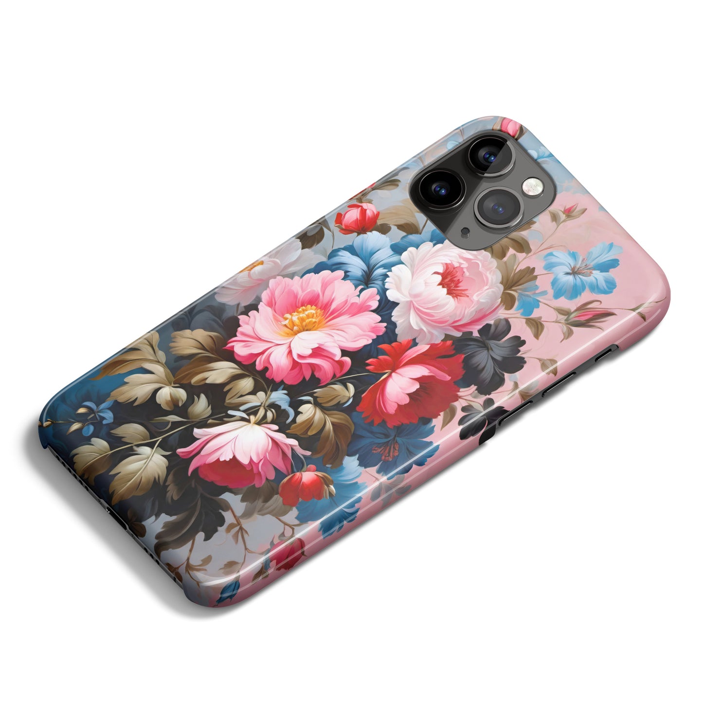 Cute Victorian Flowers iPhone Case