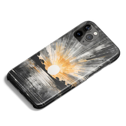 Black Sunshine iPhone Case