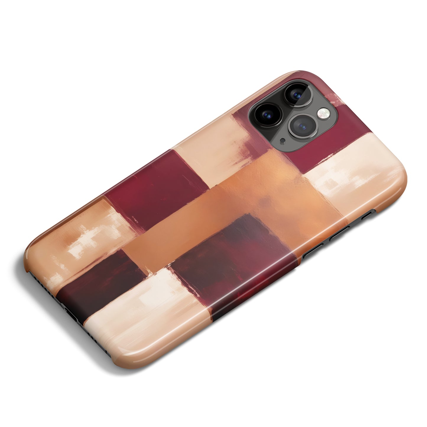 Modern Vintage Geometric iPhone Case