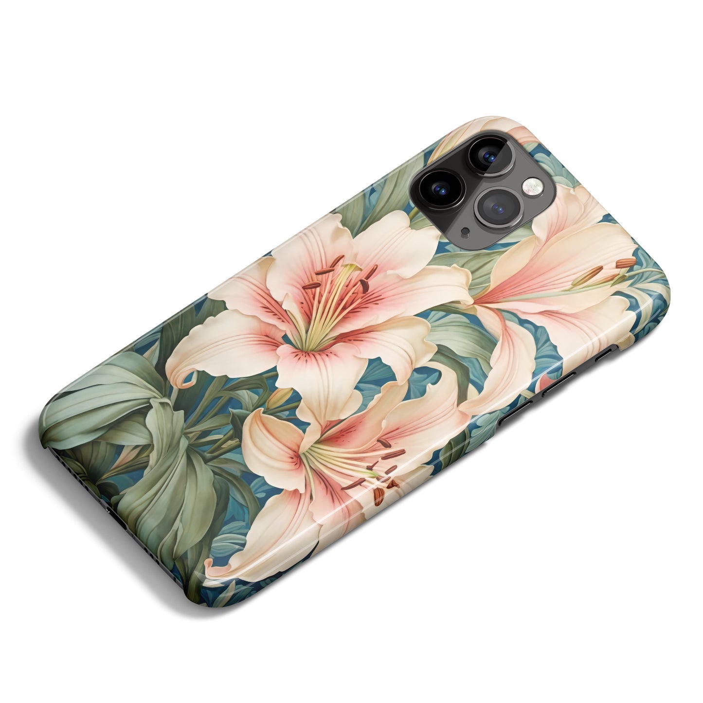 Floral Lilies iPhone Case