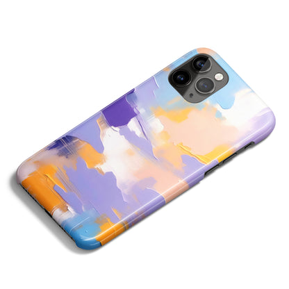 Abstract Lavender Painting iPhone Case