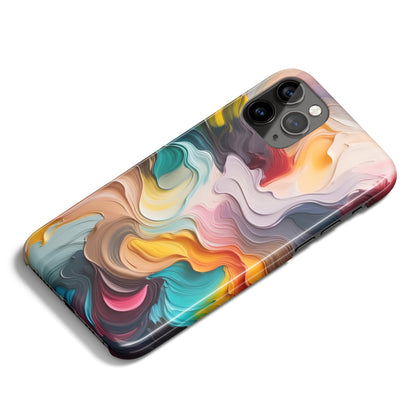 Colorful Liquid Painting iPhone Case