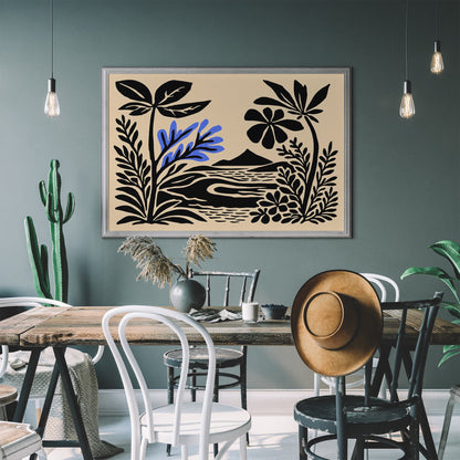 Hawaii Kauai Island Horizontal Art Poster