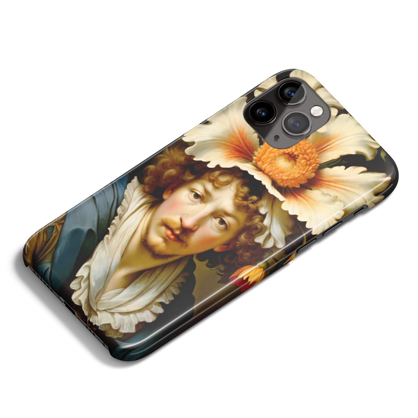 Victorian Man Portrait iPhone Case