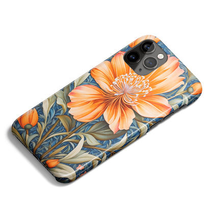 William Morris Floral Art iPhone Case