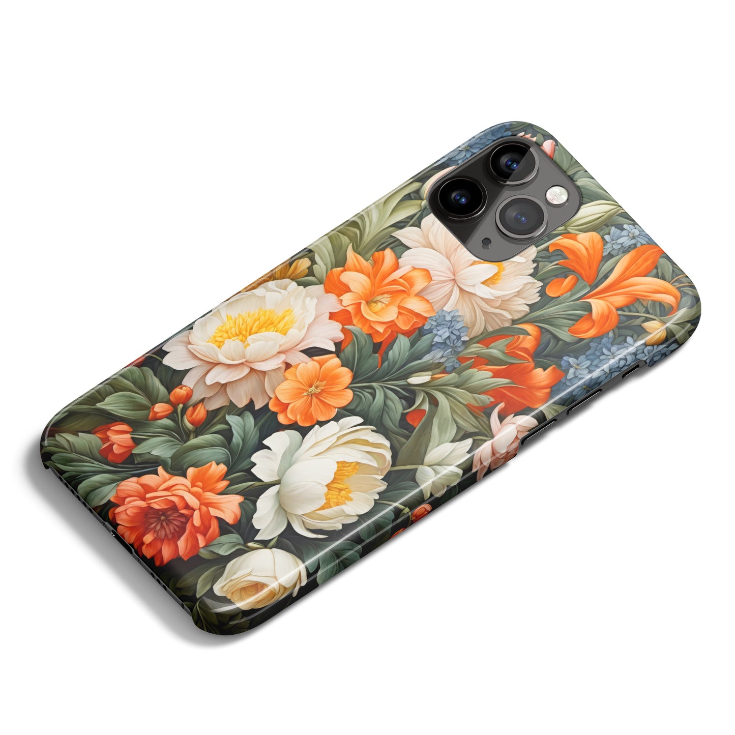 Vintage Floral Painting iPhone Case