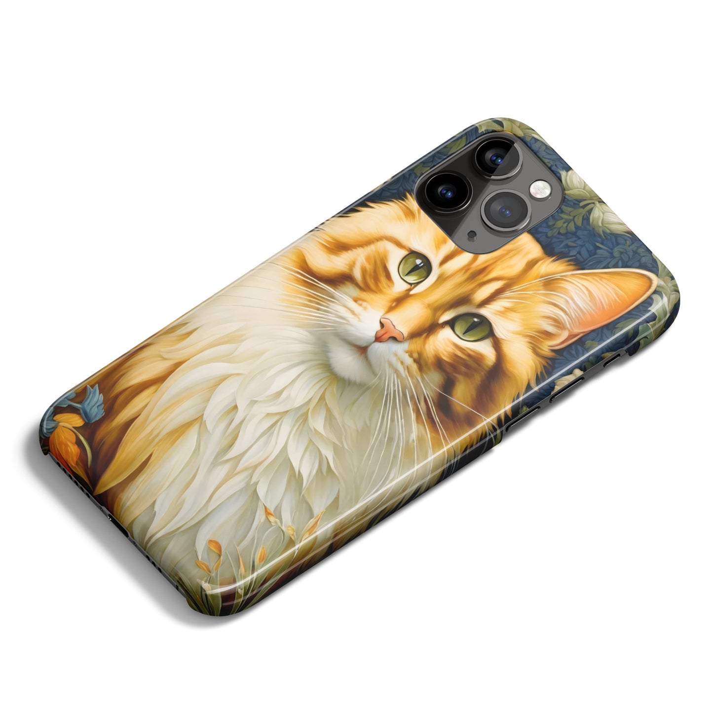 Stylish Cat Art iPhone Case