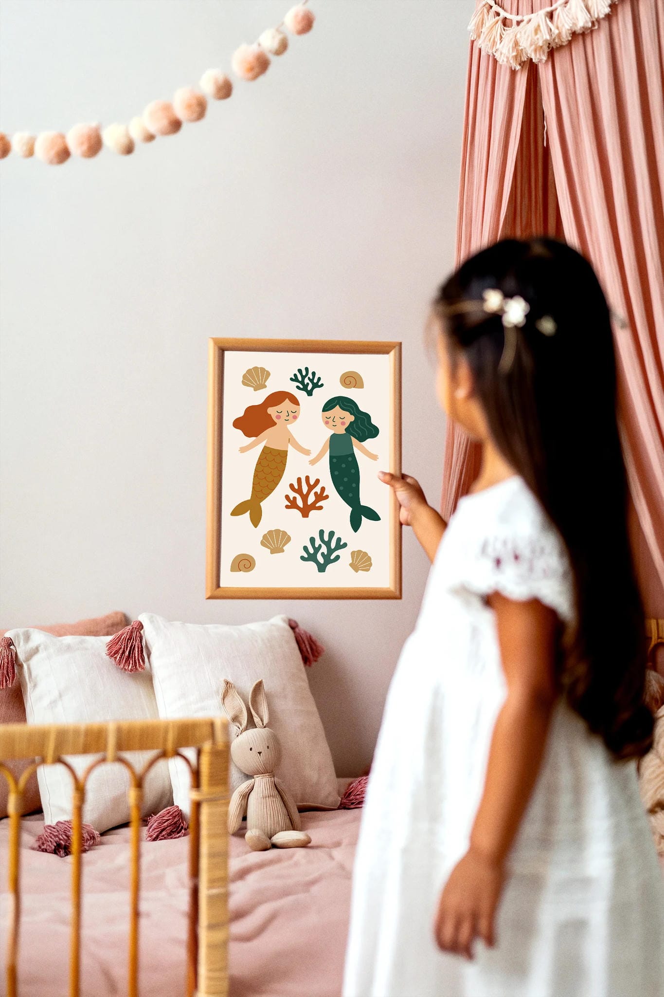 Two Little Mermaids Poster