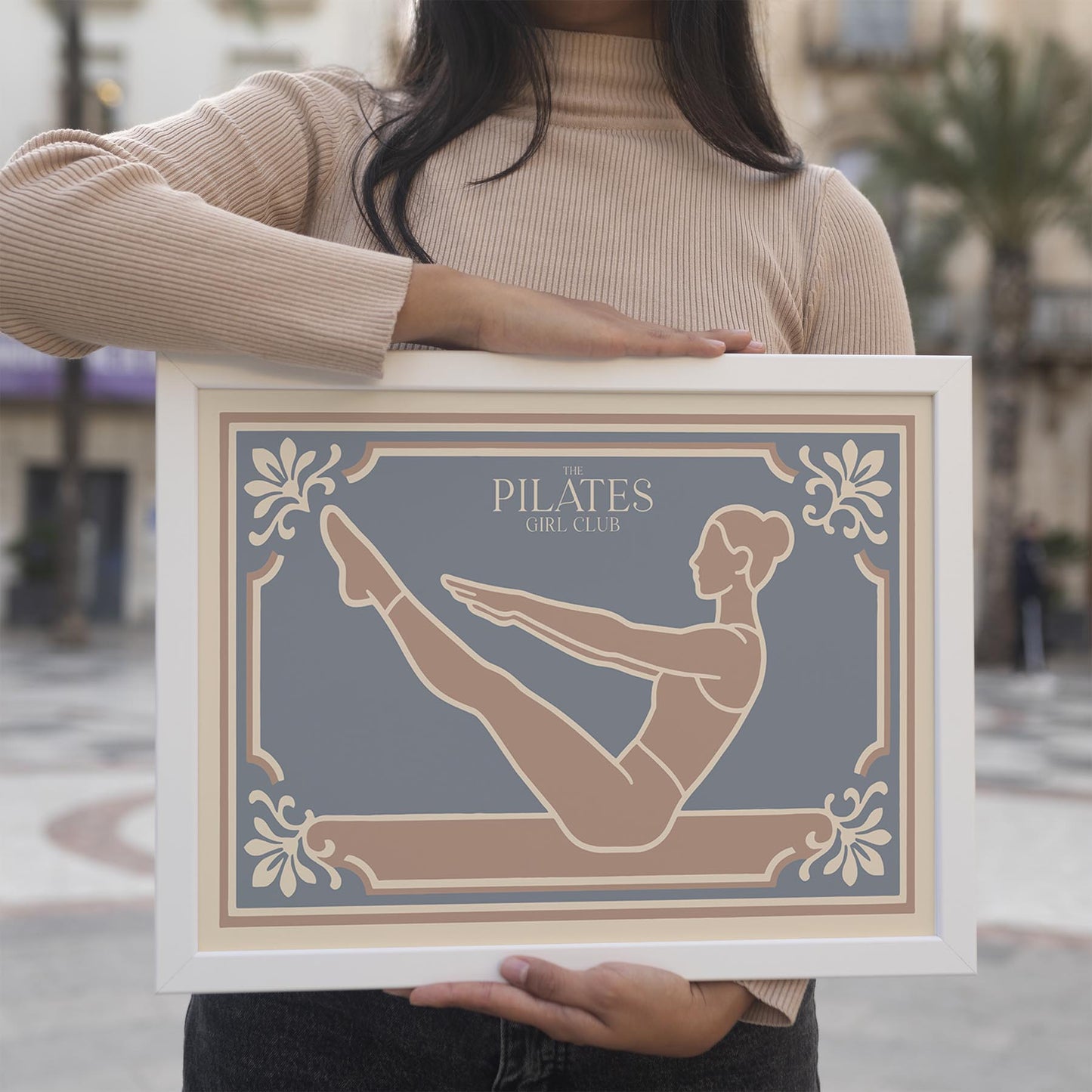 The Pilates Girl Club Poster - Horizontal Sport Wall Art