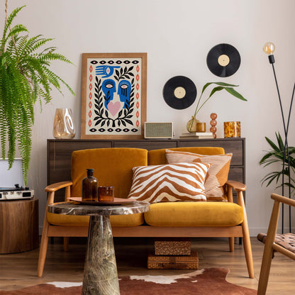 Abstract Faces Botanical Wall Art
