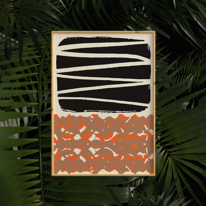 Abstract Geometric Wall Print