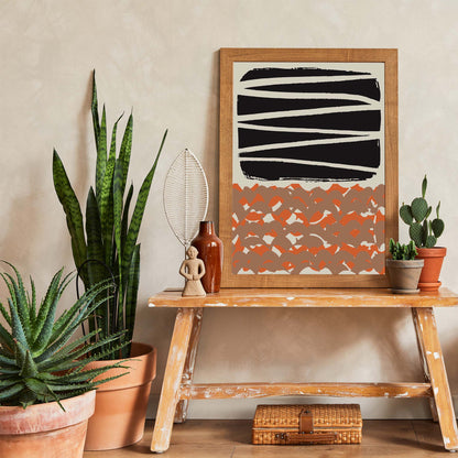 Abstract Geometric Wall Print
