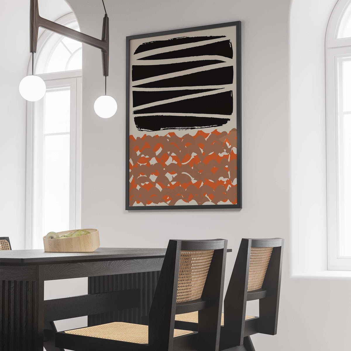 Abstract Geometric Wall Print