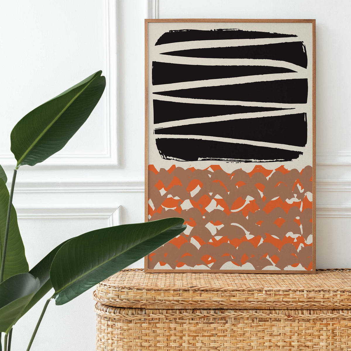 Abstract Geometric Wall Print