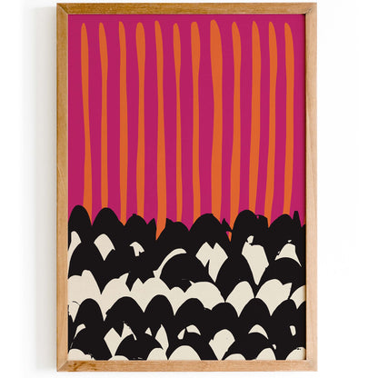 Abstract Pattern Wall Print