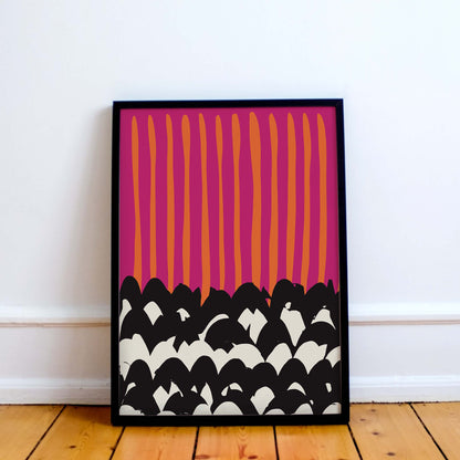 Abstract Pattern Wall Print