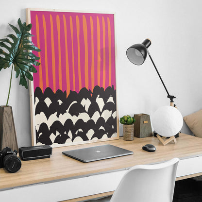 Abstract Pattern Wall Print