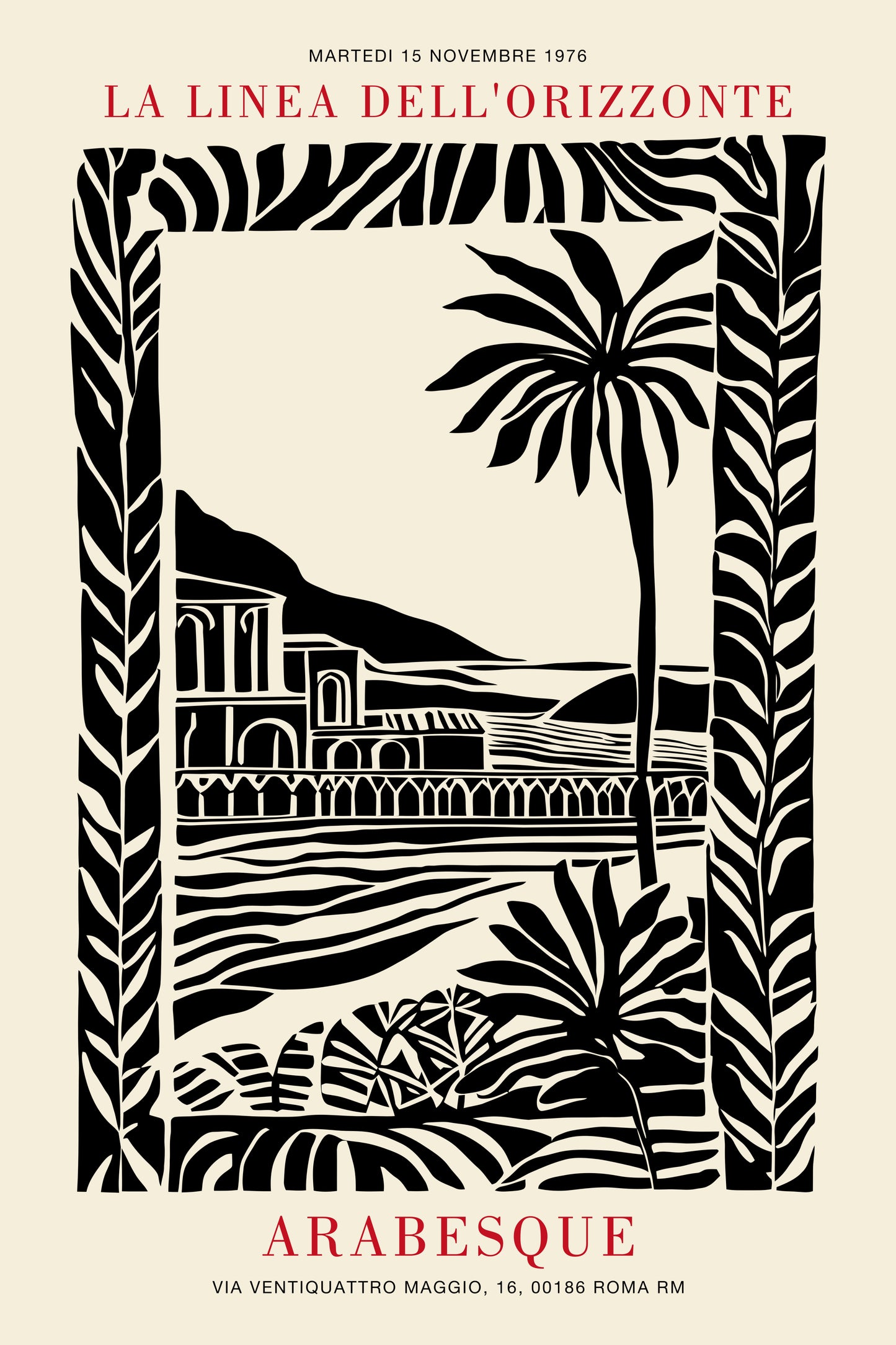 Arabesque Italy Art Print