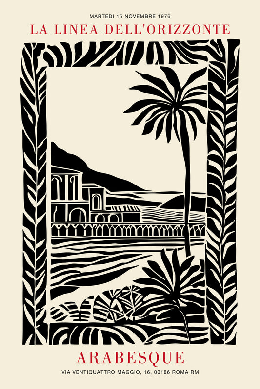 Arabesque Italy Art Print