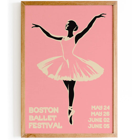 Boston Ballet Festival Poster