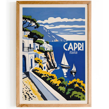 Capri Italy Travel Wall Art