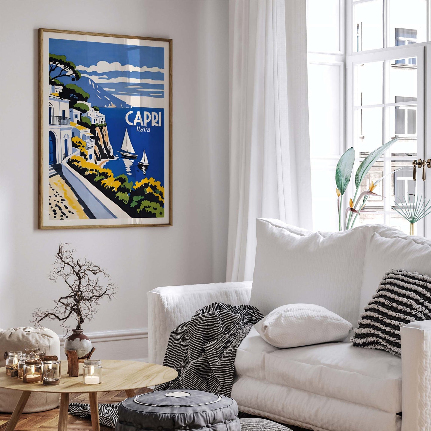 Capri Italy Travel Wall Art