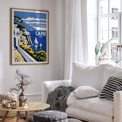 Capri Italy Travel Wall Art
