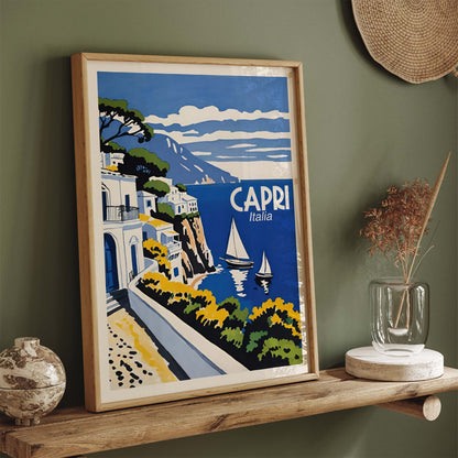 Capri Italy Travel Wall Art