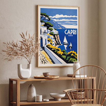 Capri Italy Travel Wall Art
