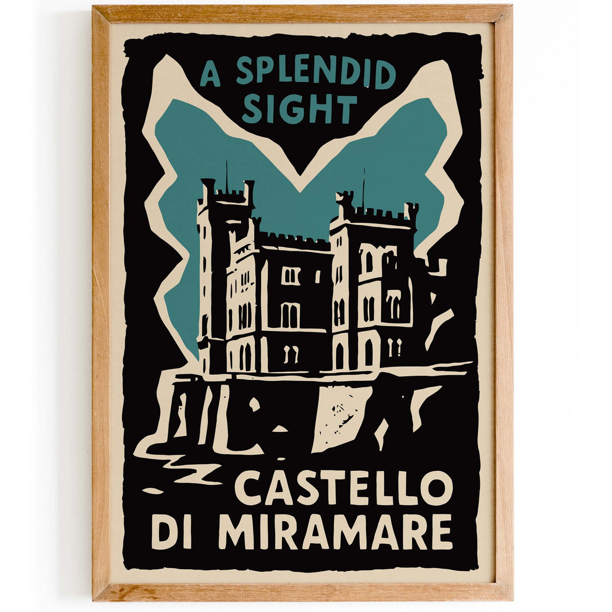 Castello Di Miramare Poster