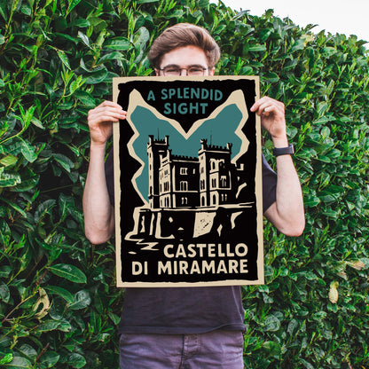 Castello Di Miramare Poster