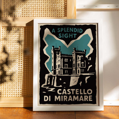 Castello Di Miramare Poster