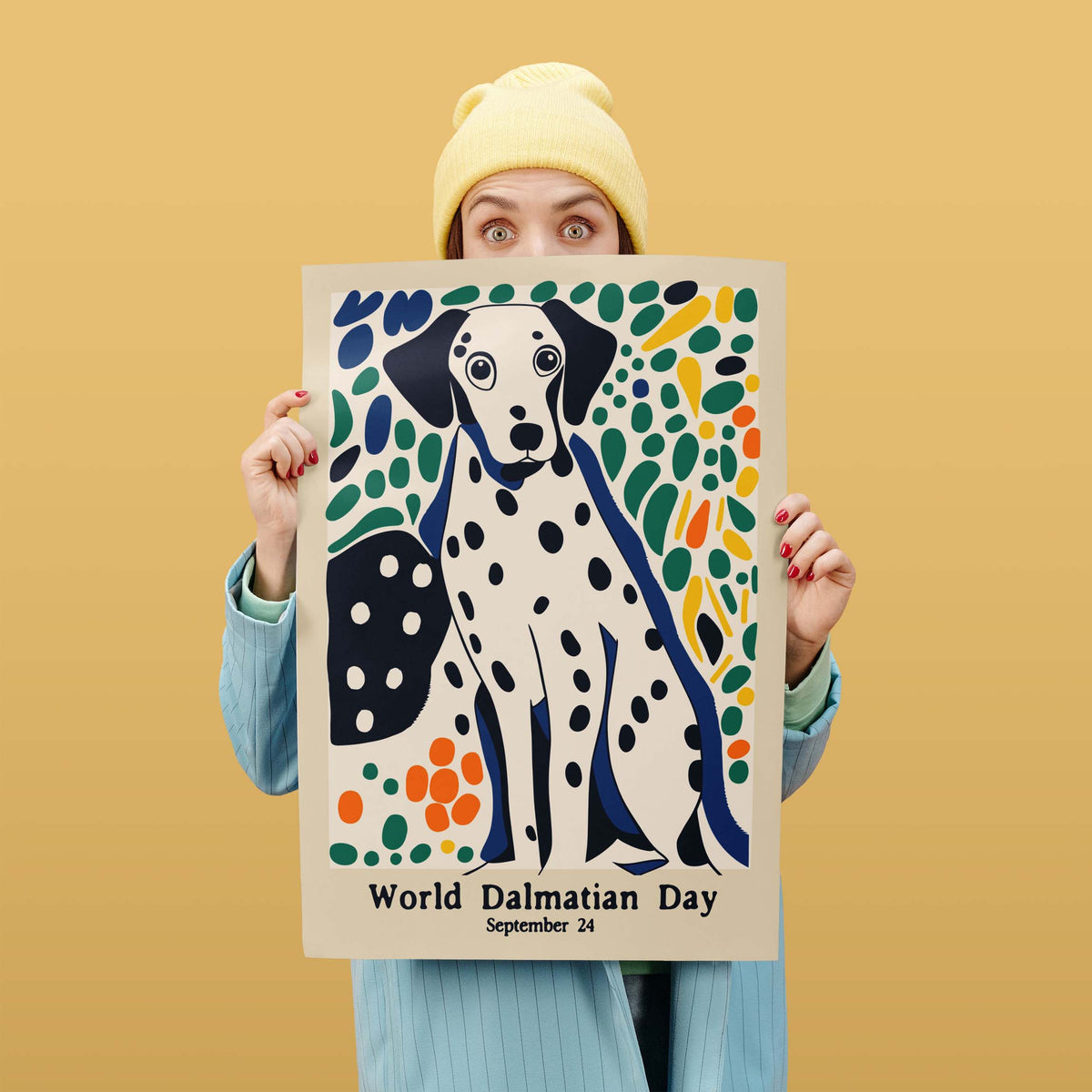 Dalmatian Dog Poster
