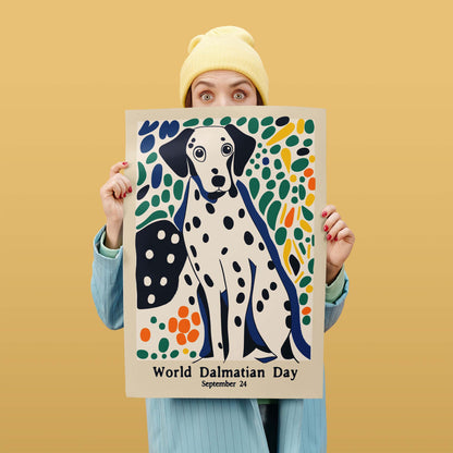 Dalmatian Dog Poster