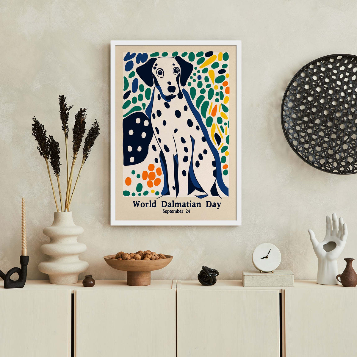 Dalmatian Dog Poster