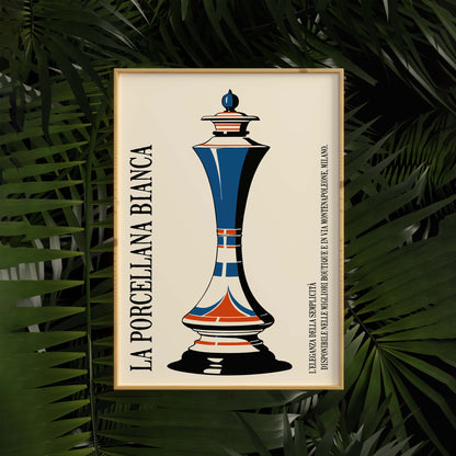 Decorative Italian Porcelain Vase Print