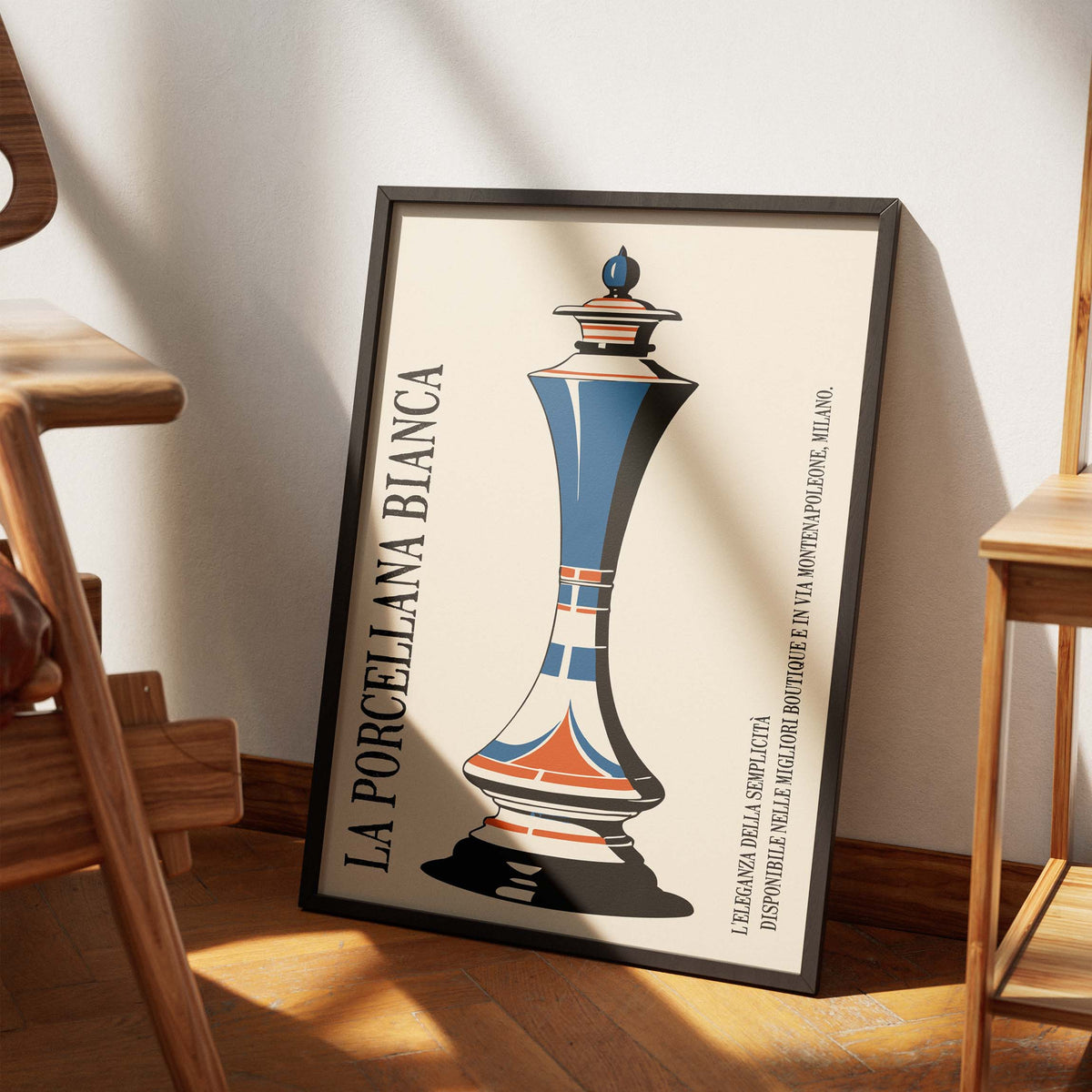 Decorative Italian Porcelain Vase Print