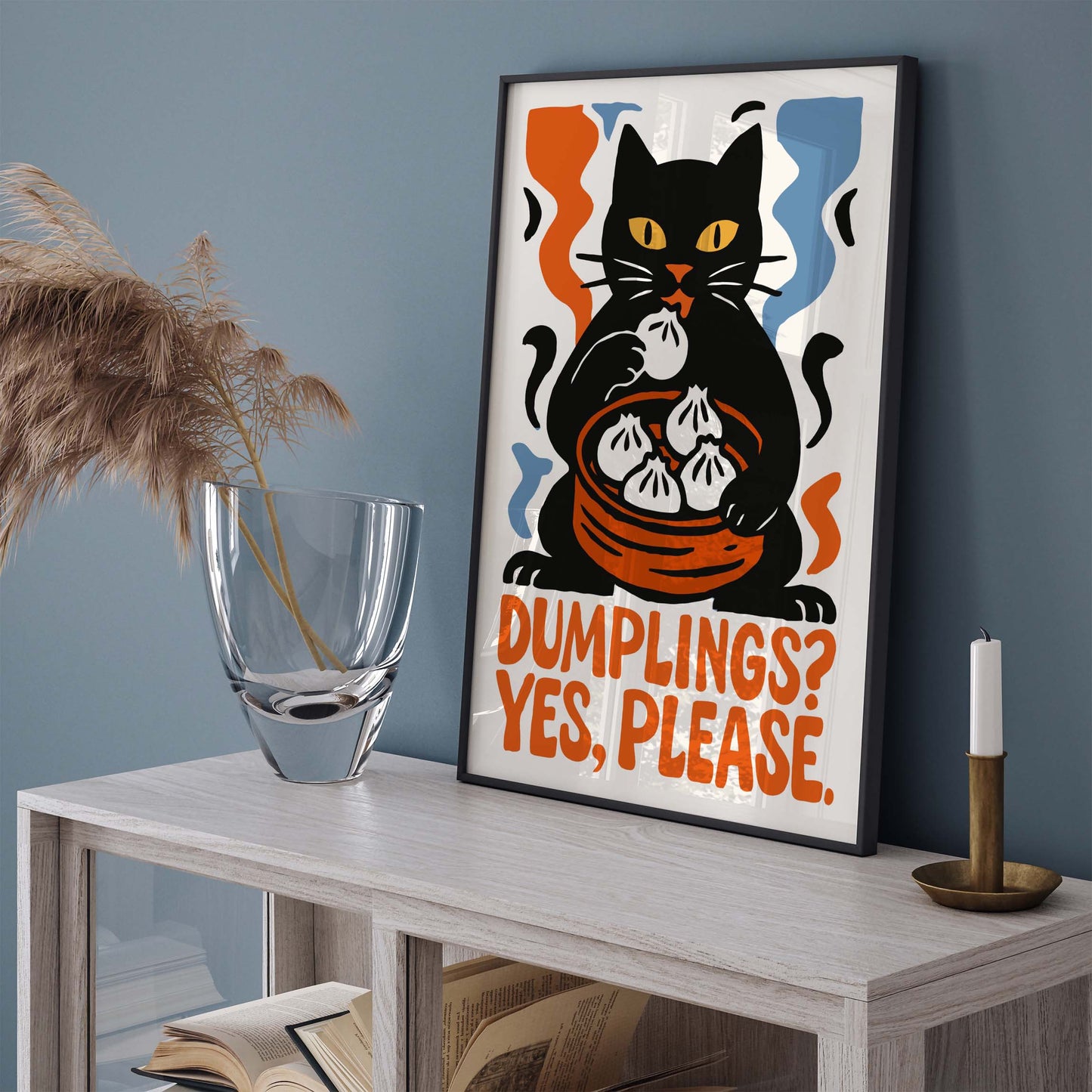 Dumplings Kitchen Wall Art Print